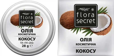 Рослинна олія Flora Secret Кокосова 30 мл (4820174890834)