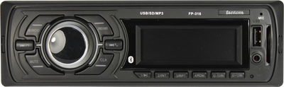 Автомагнитола Fantom FP-316 Black/Green