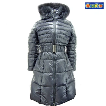 Пальто зимове для дівчинки Kiko/Donilo 2537 164 см Чорний