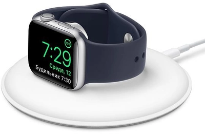 Беспроводное зарядное устройство Apple Watch Magnetic Charging Dock White (MU9F2ZM/A)