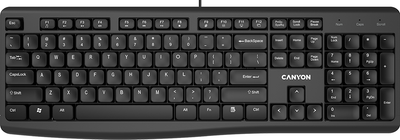 Клавіатура дротова Canyon KB-50 USB (CNE-CKEY5-RU)