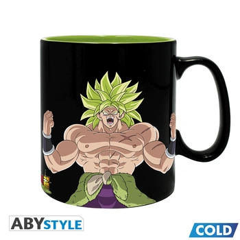 Чашка-хамелеон Abystyle Dragon Ball - Gogeta & Broly Heat Сһапде Mug 460 ml
