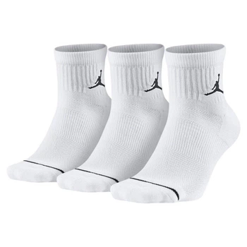 Баскетбольні шкарпетки (3 пари) Jordan Jumpman Quarter Dri-Fit 3PPK(SX5544-100(DX9655-100)) L Білий