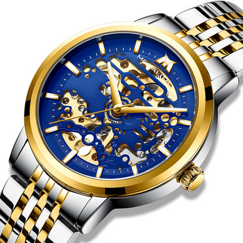 Наручные часы Megalith 8204M Silver-Gold-Blue