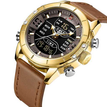 Наручные часы Naviforce NF9153L Light Brown-Gold