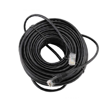 Патч-корд литой RITAR, CCA, UTP, RJ45, Cat.5e, 30m, черный PCR-CCA/30Bk