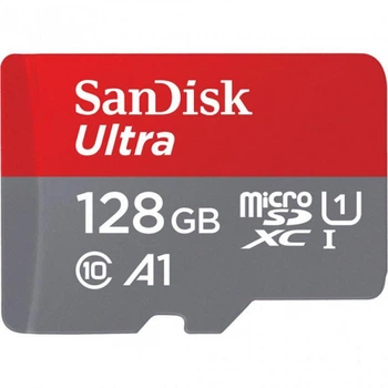 Карта памяти SanDisc Ultra 128Гб MicroSD, (TF) UHS-I, 100Mb/sec, New
