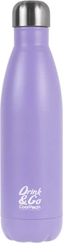 Butelka termiczna metalowa CoolPack Pastel 500 ml Fioletowa (5907620188277)