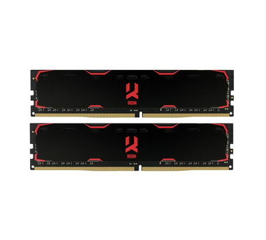 Модуль пам`яті DDR4 2x16GB/2133 GOODRAM Iridium Black (IR-2133D464L15/32GDC)