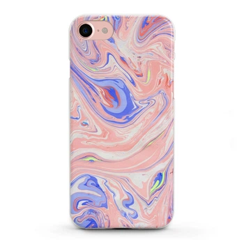 Чохол силіконовий для Apple iPhone (Персикова олійна фарба) 5/5s/SE айфон silicone case (767580309)