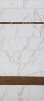 Плитка облицовочная АТЕМ Calacatta Gold 250x500 мм Белая (93048)