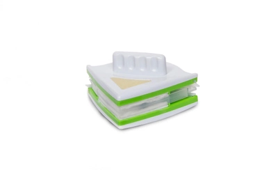 Магнитная щетка Windex L зеленая для мытья окон и стеклопакетов (до 30 мм)