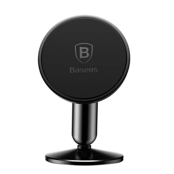 Автотримач для телефона Baseus Bullet On-board магнітний на торпедо чорний