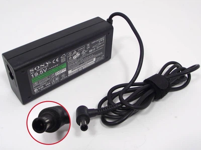 Блок питания для Sony VGN-S380, VGN-S380P, VGN-S3HP, VGN-S3VP, VGN-S3XP (19.5V 3.9A 76W (6.5*4.4+Pin)). High Copy (62684)