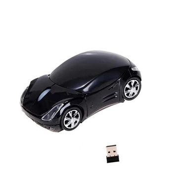 Беспроводная мышь CHYI Porsche мышка машинка черная