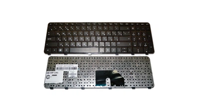 Клавіатура для ноутбука HP Pavilion DV6-6000 DV6-6100 DV6-6B00 DV6-6C00 DV6t-6000 DV6t-6100 DV6t-6B00 DV6t-6C00 DV6z-6100 DV6z-6B00 DV6z-6C00 BLACK РАМКА BLACK RU (KB-HP-191)