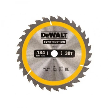Диск пильный DeWALT DT1940 184мм 30