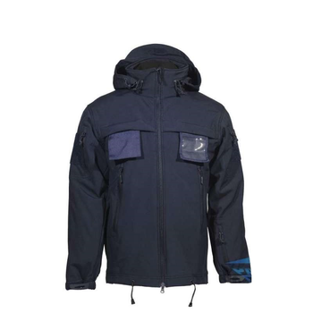 Куртка для поліції Soft Shell темно синя Pancer Protection (50)
