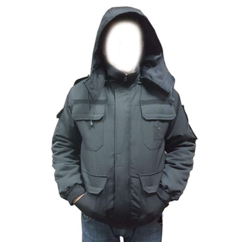 Куртка-бушлат для поліції -20 C Pancer Protection чорний (54-56)