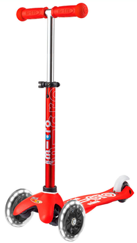 Самокат Micro Mobility System Mini Micro Deluxe Red Led (MMD052) (7640170574227)