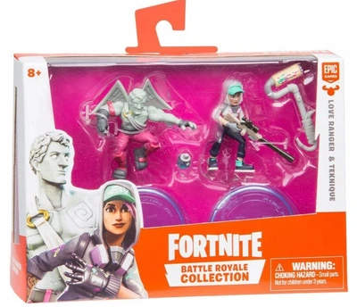 Набір ігрових фігурок Fortnite LOVE RANGER & TEKNIQUE колекційні фігурки Фортнайт за ліцензії, 2шт/5см (63514-02)