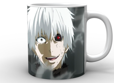 Кружка Geek Land біла Tokyo Ghoul Токійський гуль кен канеки TG.02.005