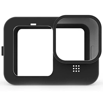 Силіконовий чохол з ремінцем для GoPro HERO10 та HERO9 Black AC Prof XTGP562B Чорний