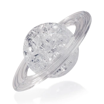 3D пазл Crystal Puzzle Сатурн (40 деталей)