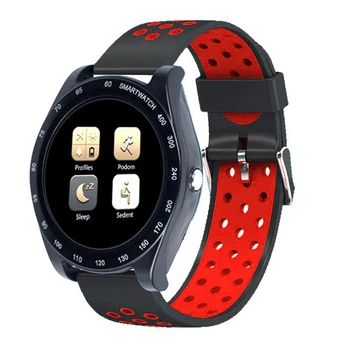 Смарт Годинник Smart Watch Z1 Black-Red Розумний Годинник