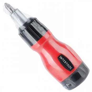 Викрутка реверсивна з комплектом насадок 6 од. INTERTOOL VT-1009