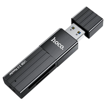 Кардрідер HOCO HB20 Mindful 2-в-1 USB2.0 Black