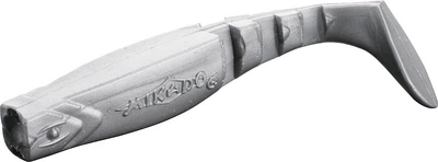 Виброхвост Mikado Fishunter (съедобный) 10.5 см 5 шт Серый (PMFHL10.5-185)