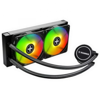 Система водяного охлаждения Xilence LQ240 RGB (XC976), AMD:TR4/AM4/FM2+/FM2/FM1/AM3+/AM3/AM2+/AM2, Intel:LGA2066/2011/1150/1151/1155/1156/1366, 274х120х27мм_