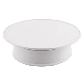 Поворотный стол для предметной съёмки AccPro TBD-1603 white velvet (30см)