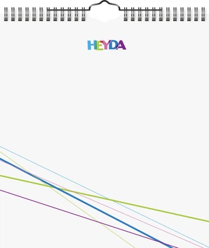 Перекидной календарь Heyda 21,5 х 24 см с белыми листами 2070451