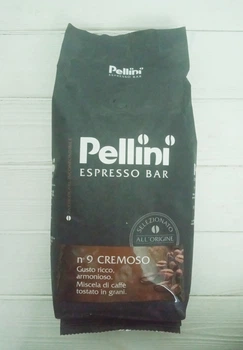 Кофе в зернах Pellini Espresso Bar n9 Cremoso 1 кг Италия