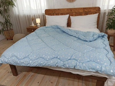 Ковдра Лебединний пух 172х205 см осень-зима Двоспальна ковдра