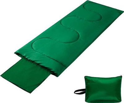 Спальный мешок одеяло Champion с подголовником Зеленый (CHM00450)