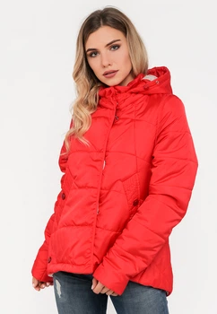 Демисезонная короткая куртка Modniy OAZIS 44-46 Красный (90145/1 44-46)