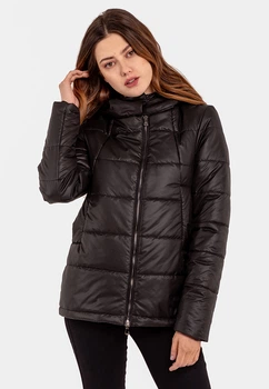 Демисезонная короткая куртка Modniy OAZIS 46-48 Черный (90349 46-48)
