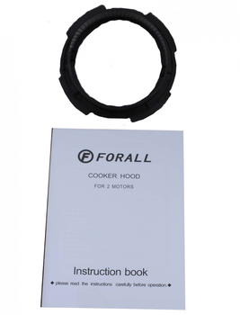 Кухонная плоская вытяжка FORALL SHF 0950SS Нержавеющяя сталь