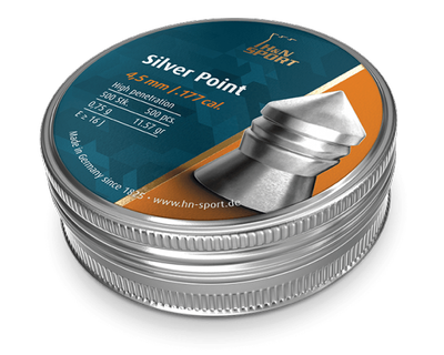 Свинцеві кулі H&N Silver Point 4,5 мм 0,75 г 500 шт (1453.01.06)