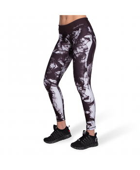 Легінси Gorilla Wear Phoenix tights L Чорно-білі (9192690103)
