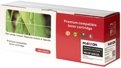 Картридж Makkon HP LJ Q2612A 2k Black (MN-HP-S2612A) Original