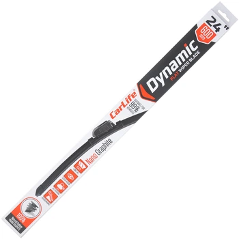 Бескаркасная щетка CarLife DYNAMIC 24/600мм (D60)