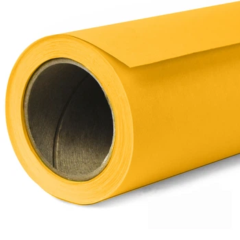 Фон бумажный Savage Widetone Deep Yellow рулон 1.36x11 м (71-1253)