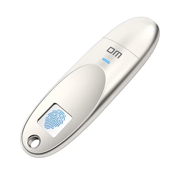Флеш накопитель SmartDelux 32 Gb USB 3.0 со сканером отпечатка пальца Gold шифрование AES256