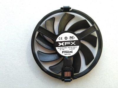 Вентилятор FirstD для видеокарты XFX FDC10H12S9-C (№72)