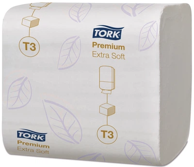Папір туалетний Tork Premium листовий м'який 114276