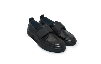 Туфли Sandalik 35(р) черного цвета с липучкой. (98125-910)